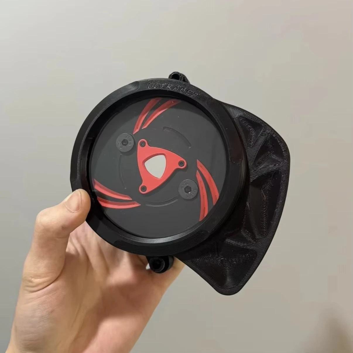 CNC Transparent Dry Clutch Motor Cover for Ultra Bee Electric Dirt Bike 12KW 21KW Anodized Aluminum Upgrade Parts