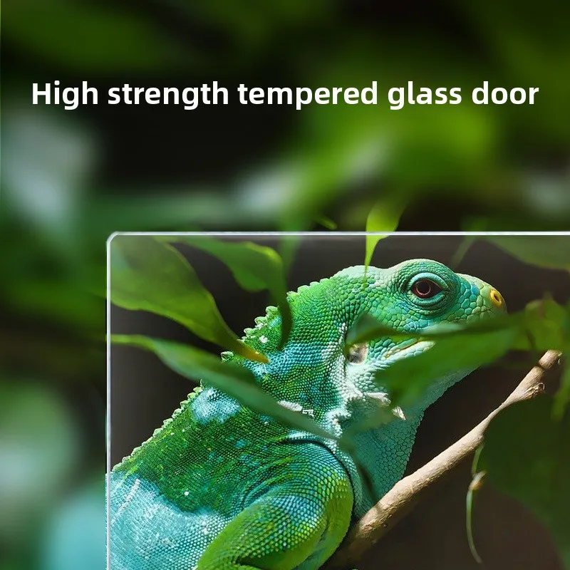 Climbing pet feeding box, removable aluminum alloy climbing tank, super large tortoise mane lion lizard snake climbing box