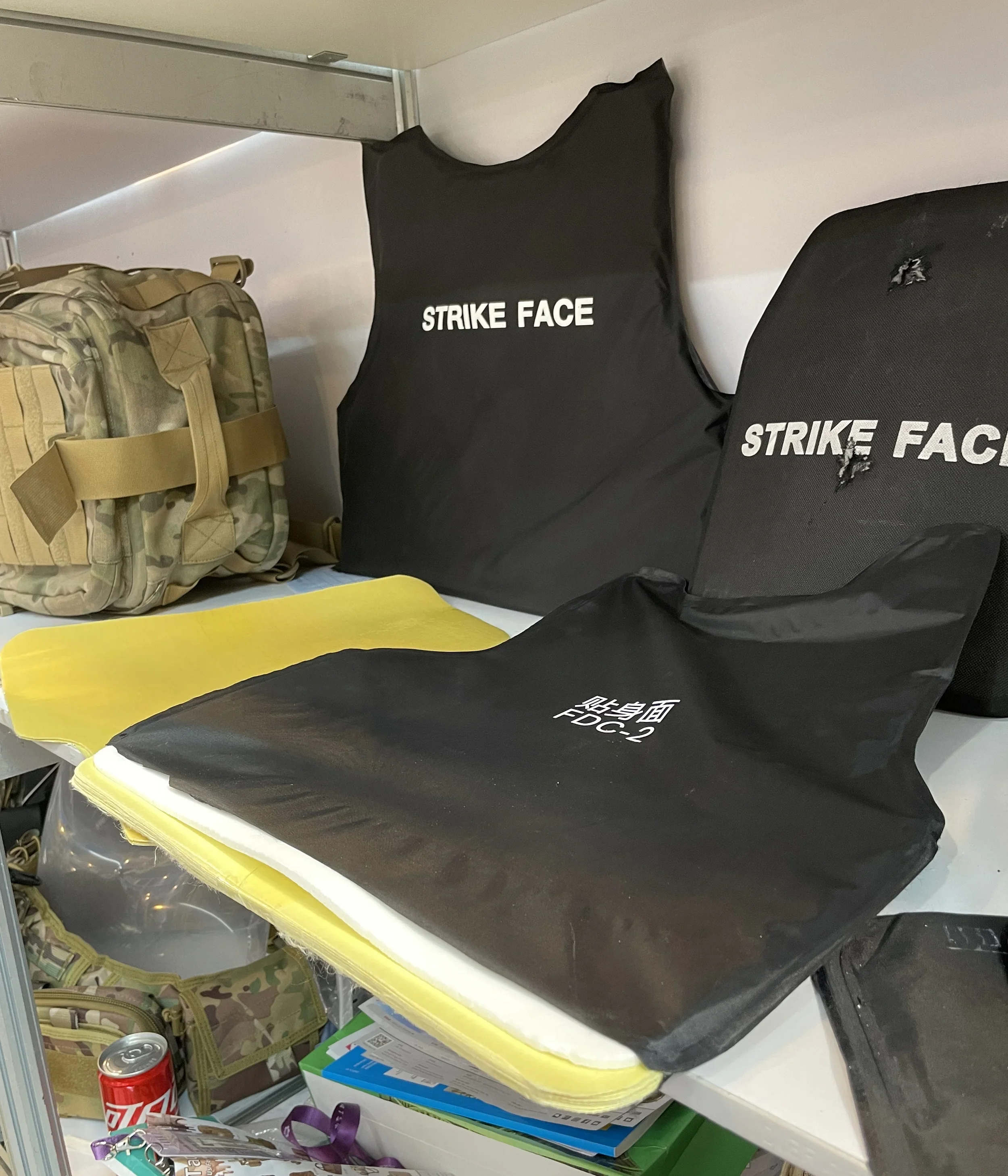 1 Pieces  NIJ Level IIIA 3A 0101.06 PE Front And Back BulletProof Soft Plate  Aramid Soft Ballistic Side Panel for Tactical Vest