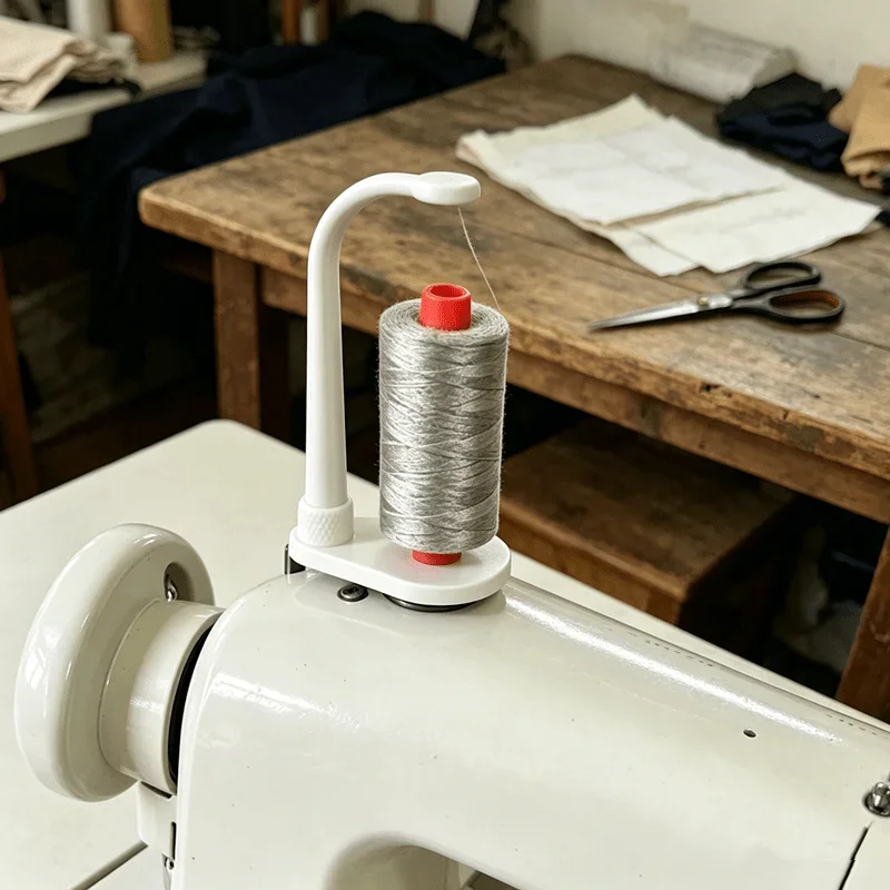 1pc Anti-Tangle Thread Rack,Upright Design Holds Spools Firmly & Guides Thread Smoothly,for Professional Sewing Work