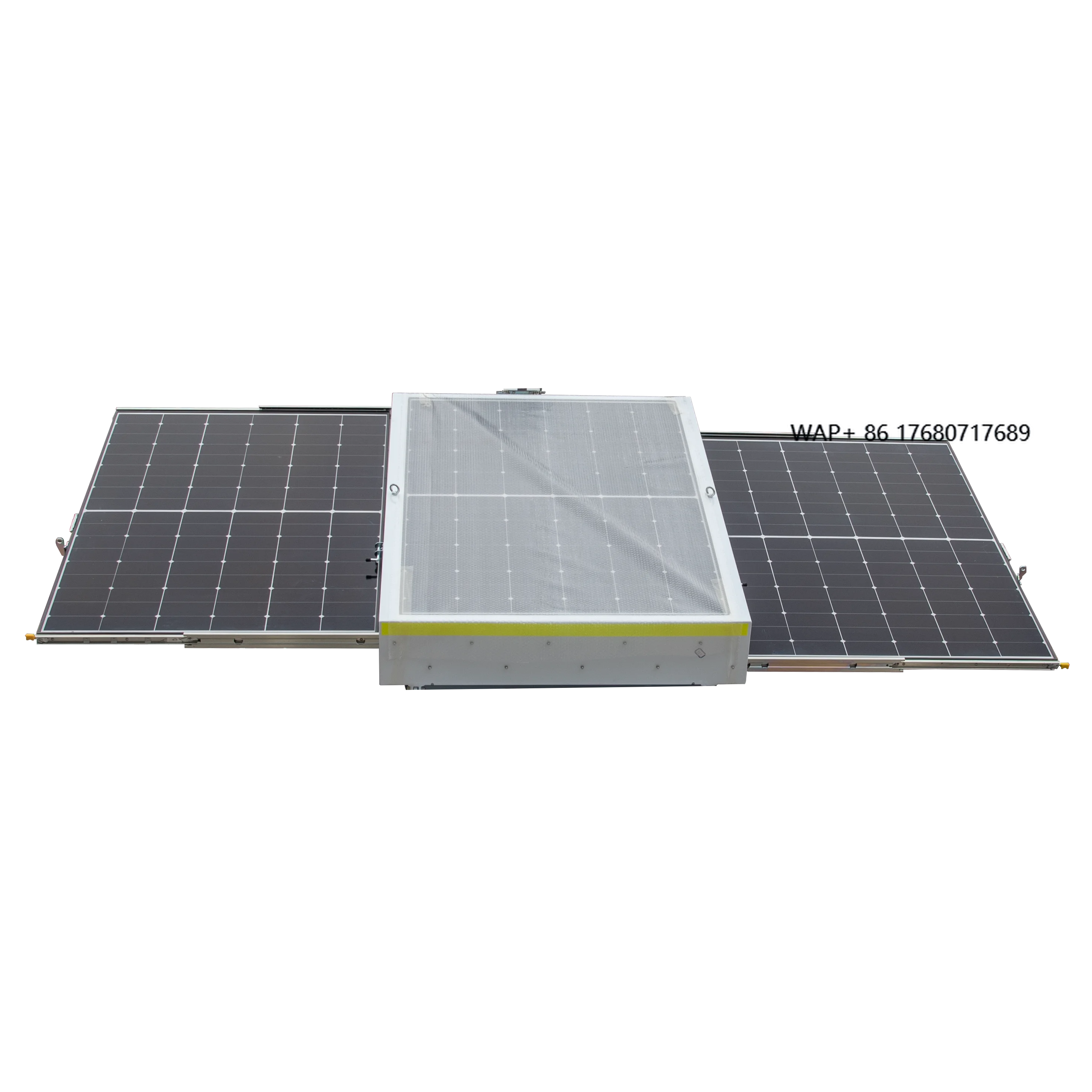 

Solar Energy Assembly Three Solar Panels