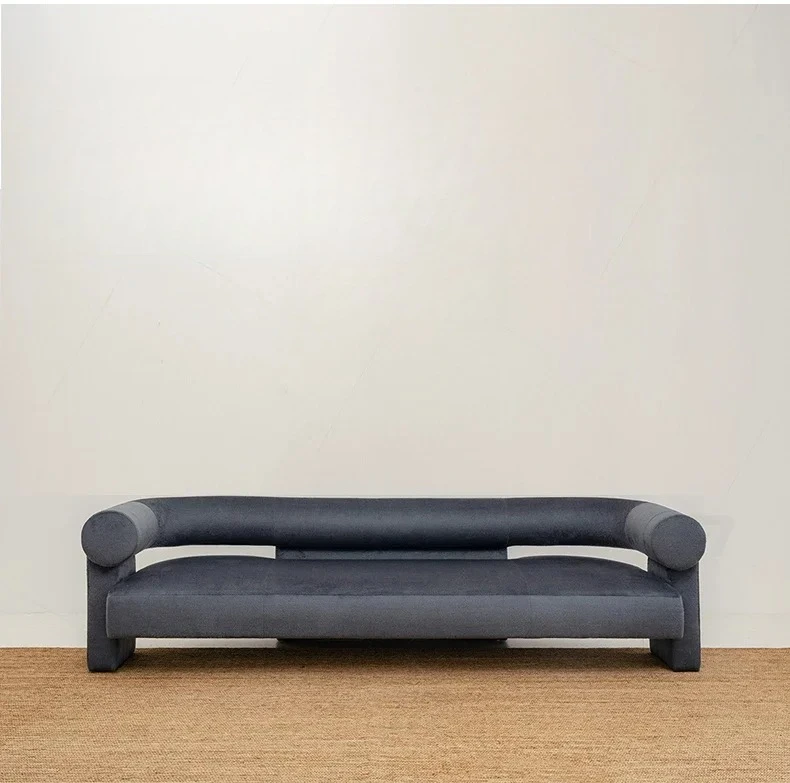 m for Chair Nordic special-shaped lamb wool leisure chair light luxury small apartment living room balcony single sofa m
