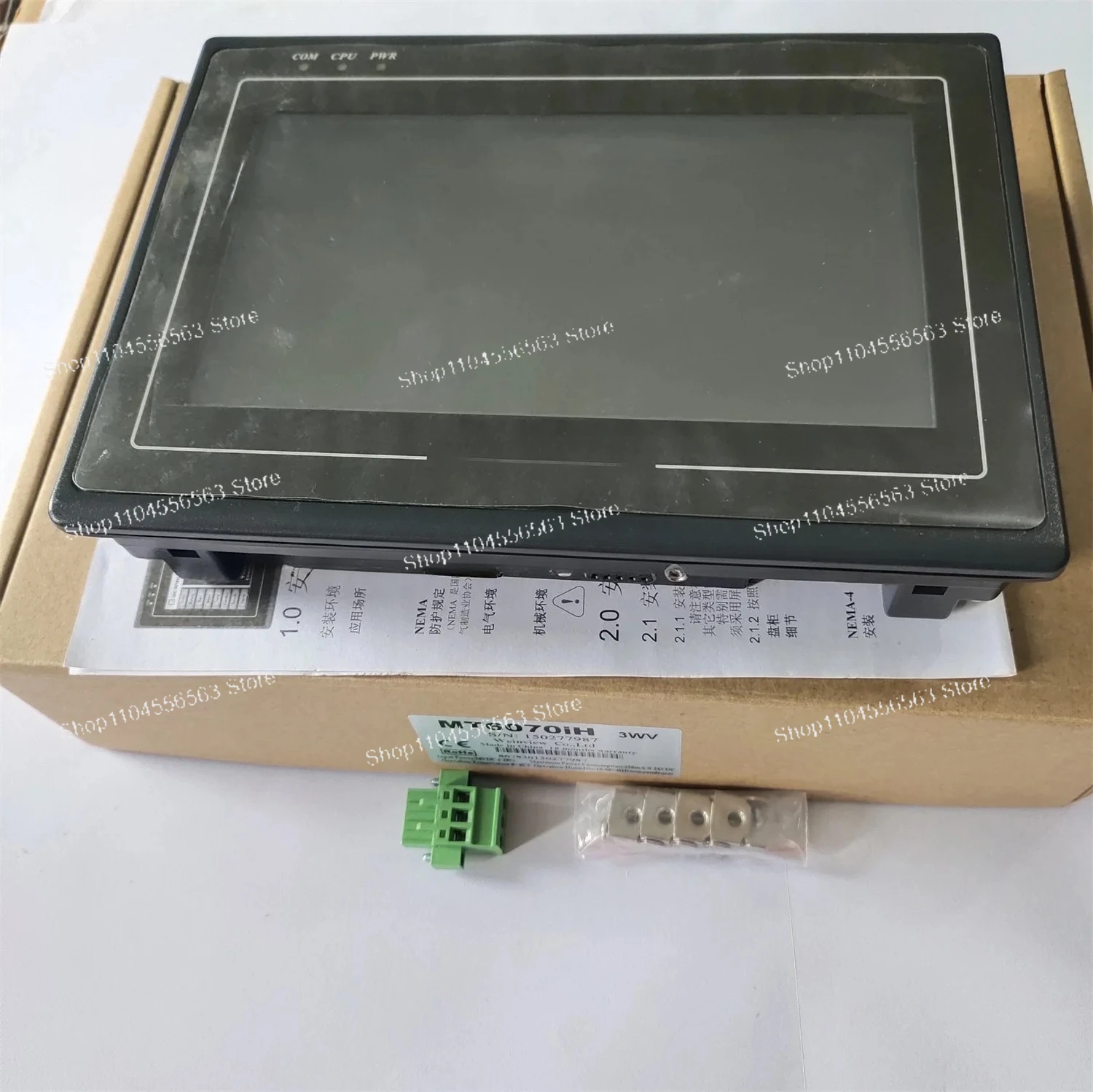 New Touch Screen HMI Panel Model MT6070iH 3WV for Industrial Automation Control System