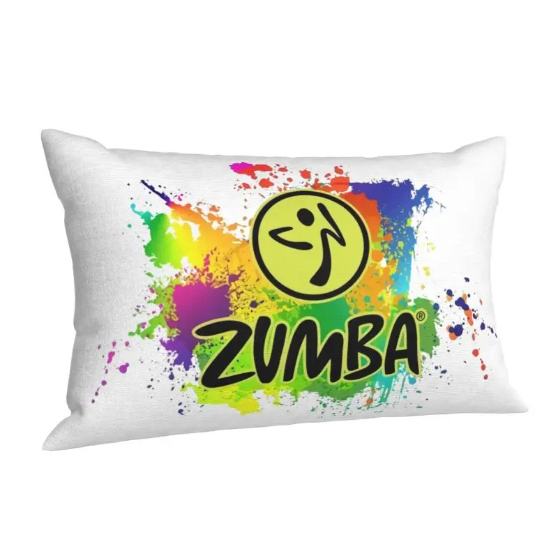 Custom Nordic Style Zumbas Yoga Sport Cushion Cover 75cm x 50cm Polyester Pillowcase for Bed Sofa Rectangle Pillowcase