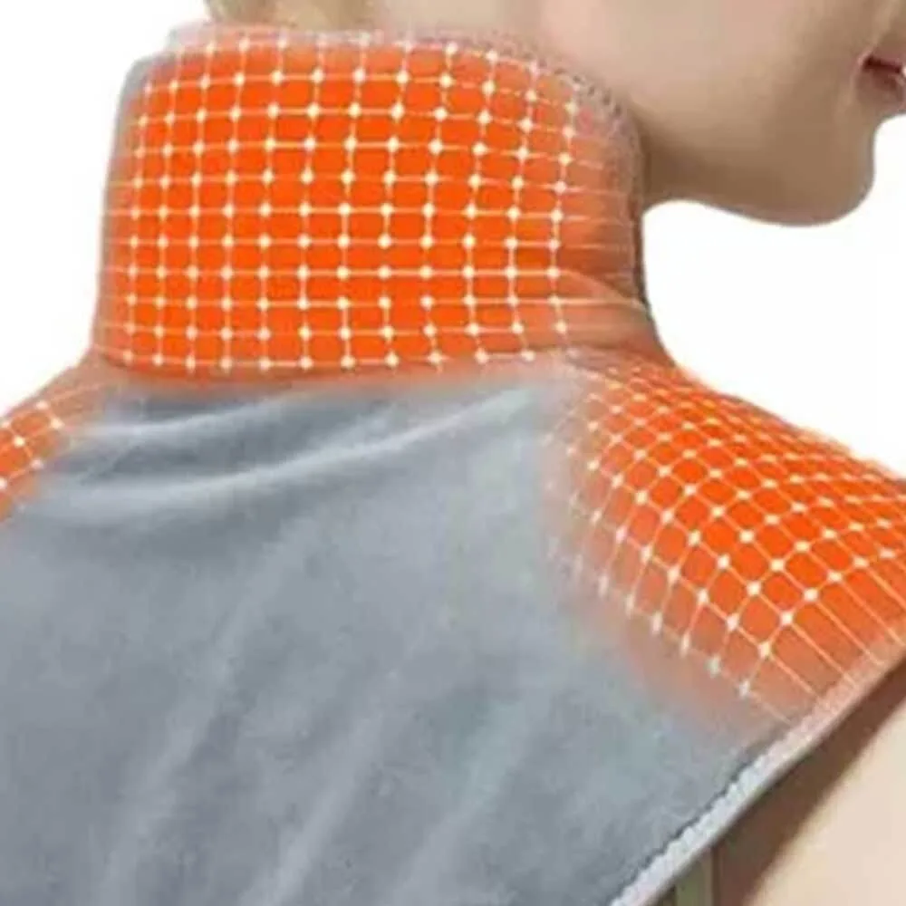 

3 Heat Level Electric Heating Shoulder Neck Pad Fast Heating Back Pain Relief Massage Shoulder Pads Wearable Massage Settings