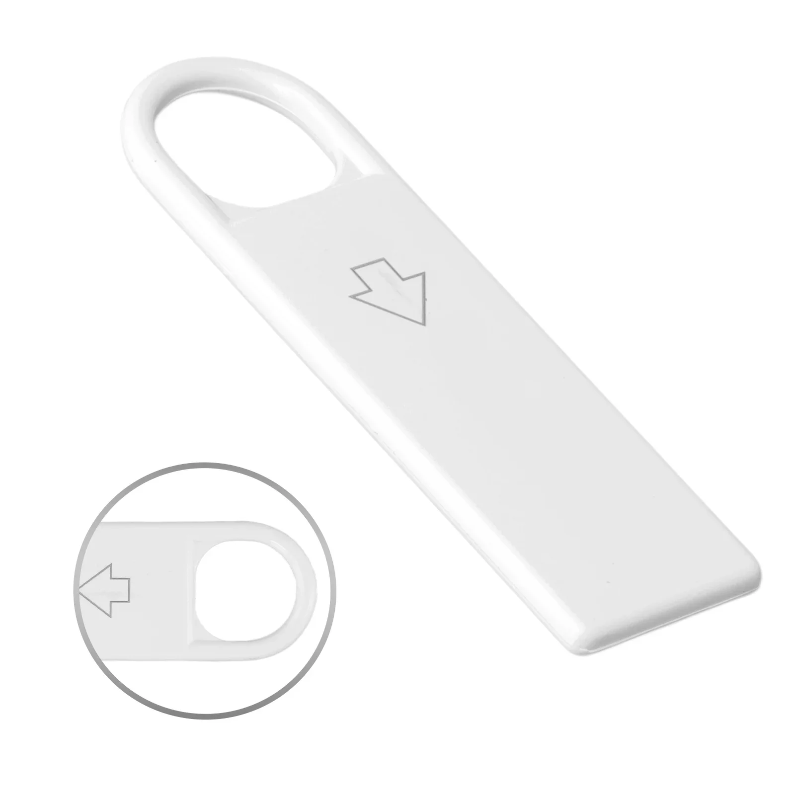 Access Control Switch Insert Key Switch White Color Energy Saving Accessories High Quality Materials PC Material