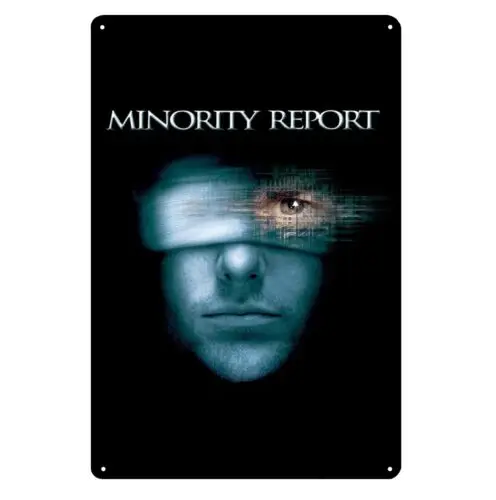 Minority Report Movie Metal Poster Tin Sign -  Plate (Size 20x30cm, 8