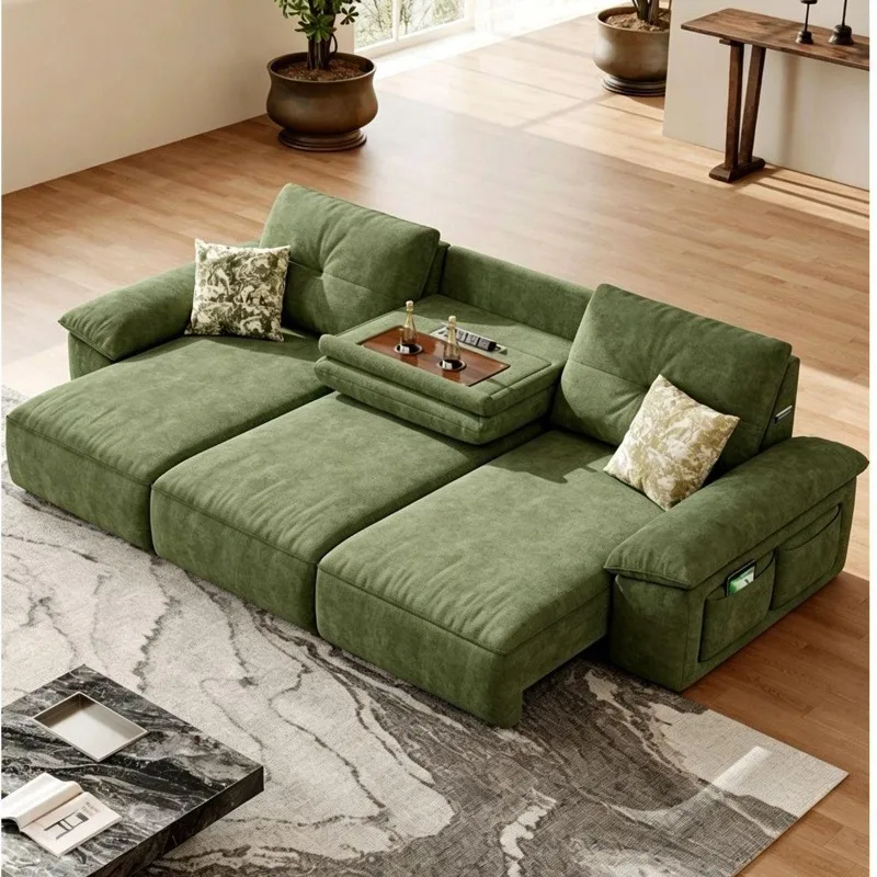 Adjustable Designer Electric Sofa Armrest Full Size Oversized Luxury Recliner Sofa Loveseat Foldable Divani Moderni Furniture