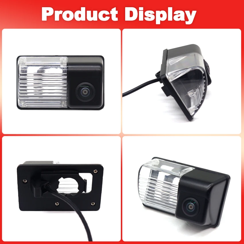 140 Degree HD CCD 1080P Car Rear View Camera For Toyota Corolla Verso 2004 2005 2006 2007 2008 2009 Reverse Vehicle Monitor