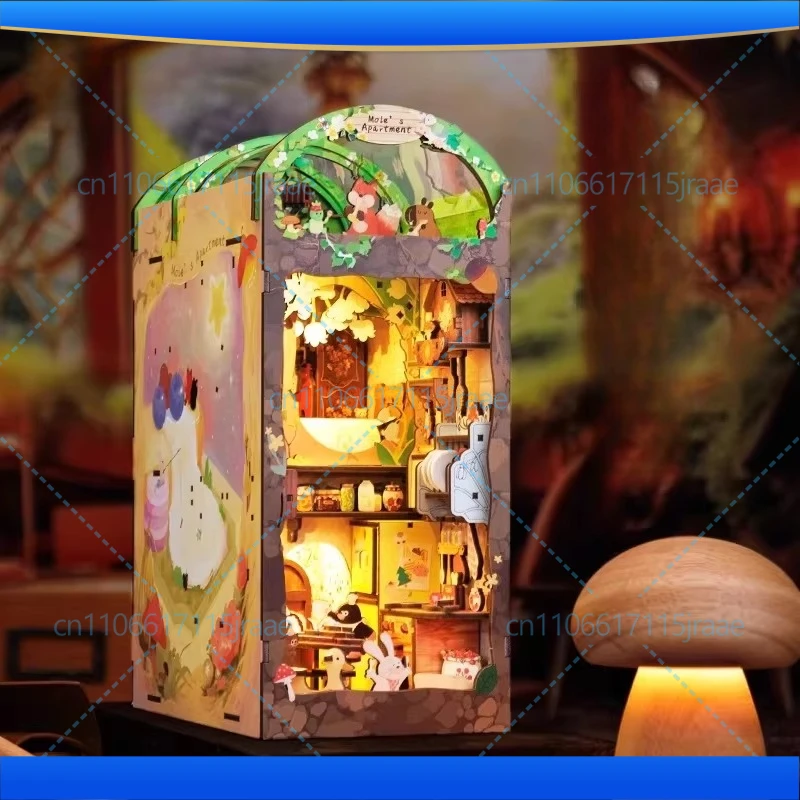 

Apartment handmade calligraphy DIY cabin model ornaments