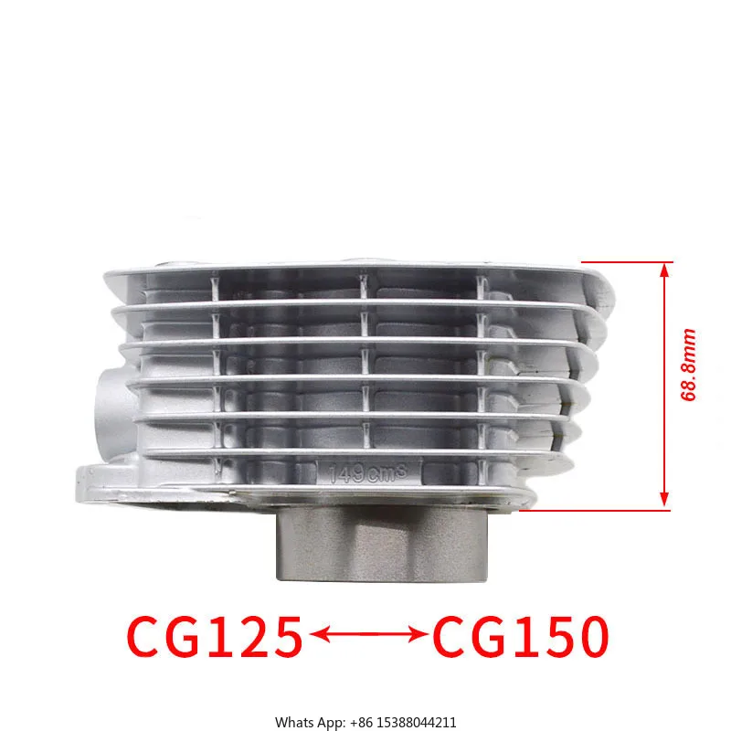 Motorcycle Cylinder Rebuilt Kit Big Bore 62mm For KEEWAY SUPERLIGHT 125 150cc Direct Mount Engine Modification Accessories