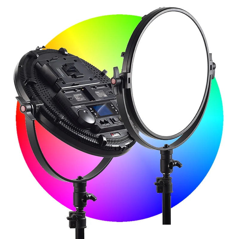 TOLIFO-RGB LED Photography Studio Light, Luz de preenchimento de vídeo, APP DMX Remote, tik tok, TV Portrait Shooting, Controle Remoto