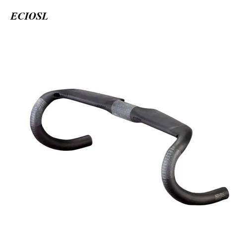 Imagen 2 del producto Estilo Rapide T1000 manillar de carretera de fibra de carbono 31,8 MM 380/400/420/440MM DI2 EPS Flare 2 grados cabina piezas de bicicleta