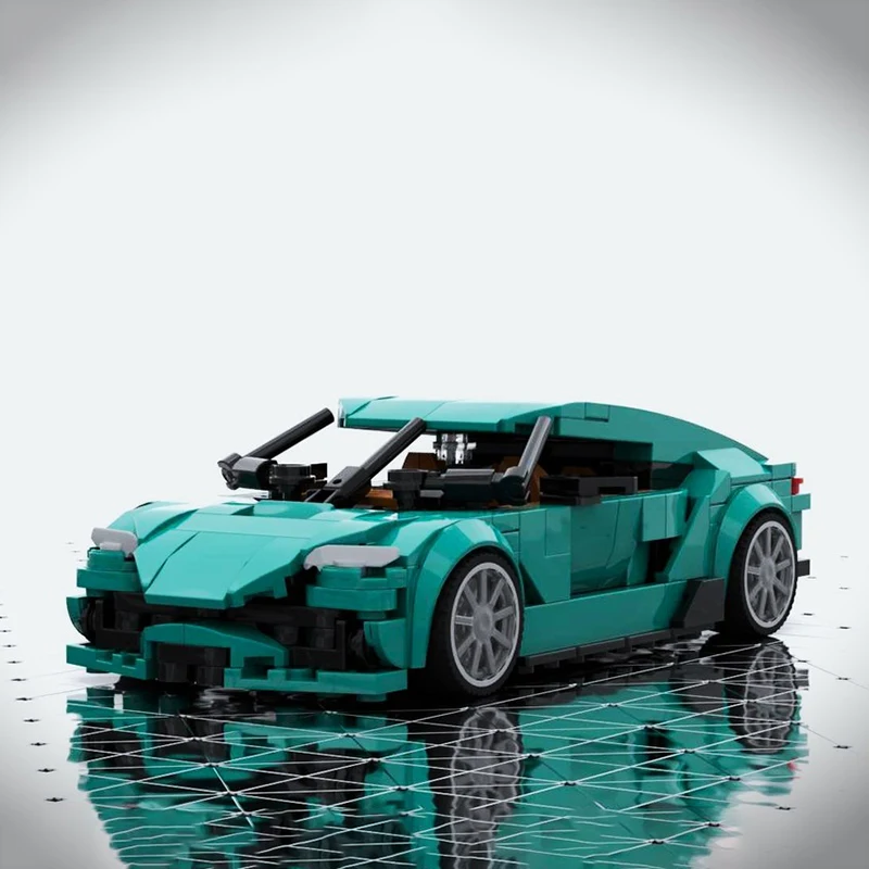Champion Speed Cars Moc Building Bricks Hot V8 Car Model Collection Technology Modular Blocks Gift Christmas Toys DIY Sets
