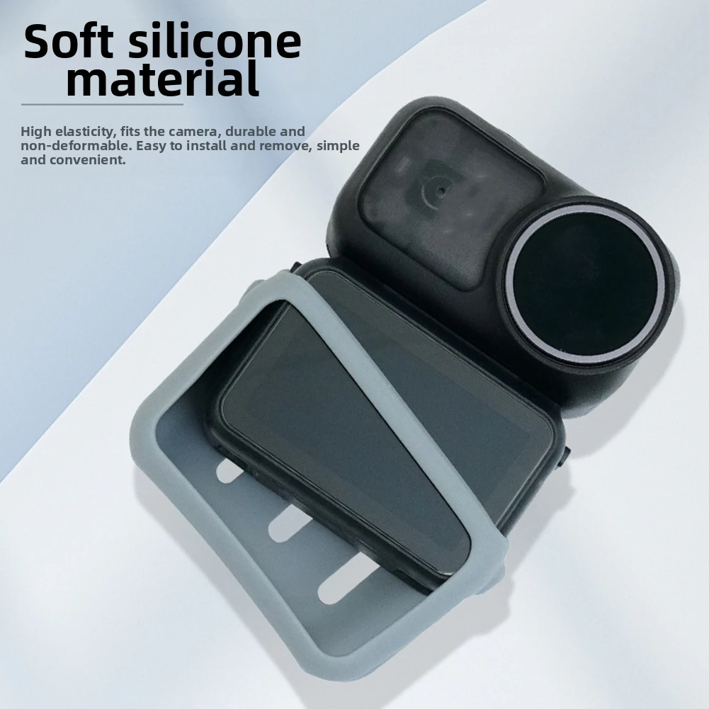 ل DJI ل Osmo ل نانو سيليكون الغطاء الواقي كاميرا الجسم حامي الشاشة المضادة للخدش قطرة ملحقات الكاميرا