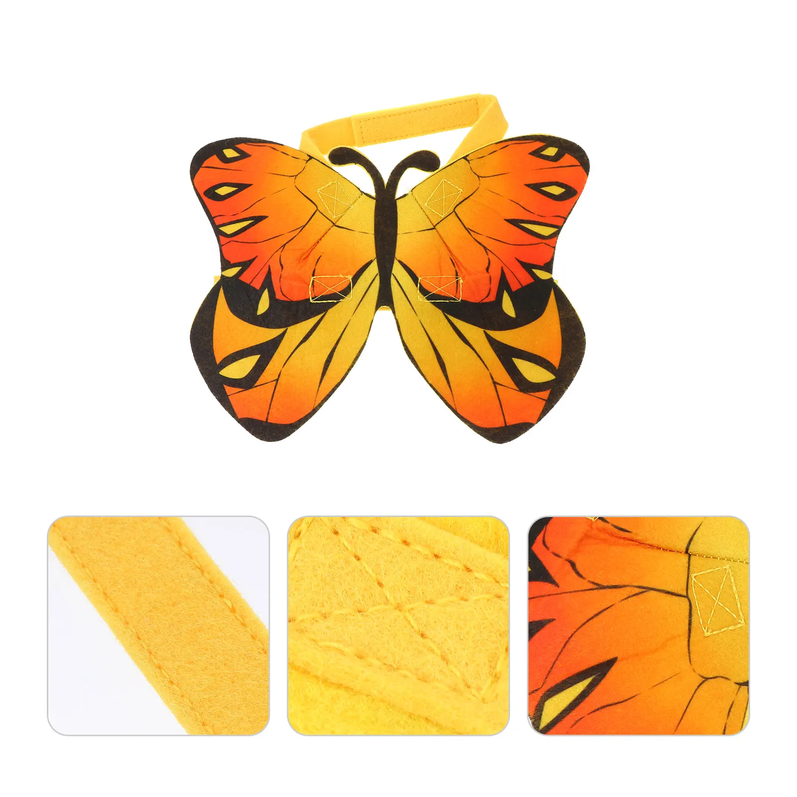 

Pet Butterfly Printed Clothing Garment Cat Halloween Costume Apparel Clothes Costumes Cosplay