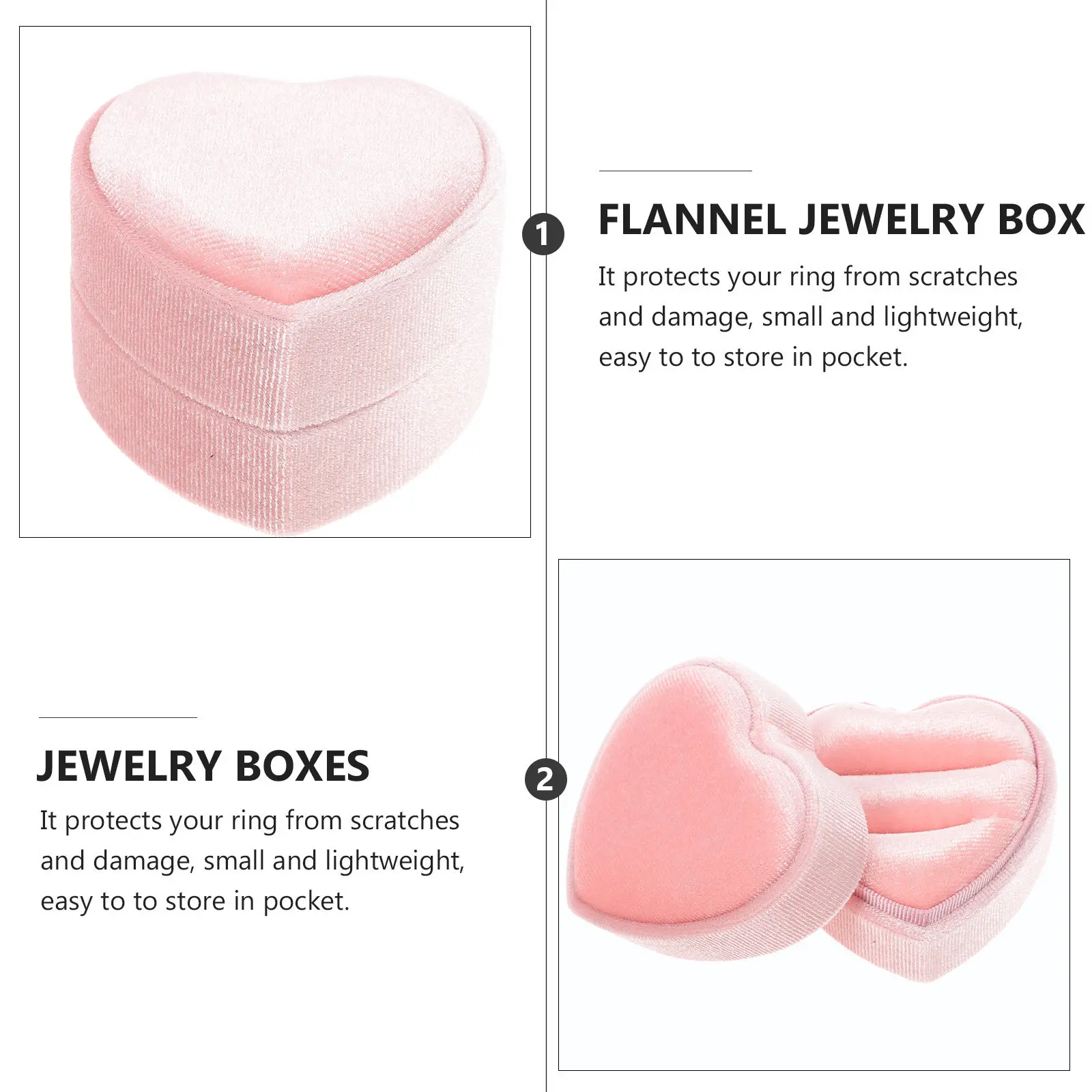 

Коробочка для кольца в форме сердца для помолвки, свадьбы, предложения руки и сердца, хранения ювелирных украшений, подарочная коробка для кольца, подарочные коробки для ювелирных изделий