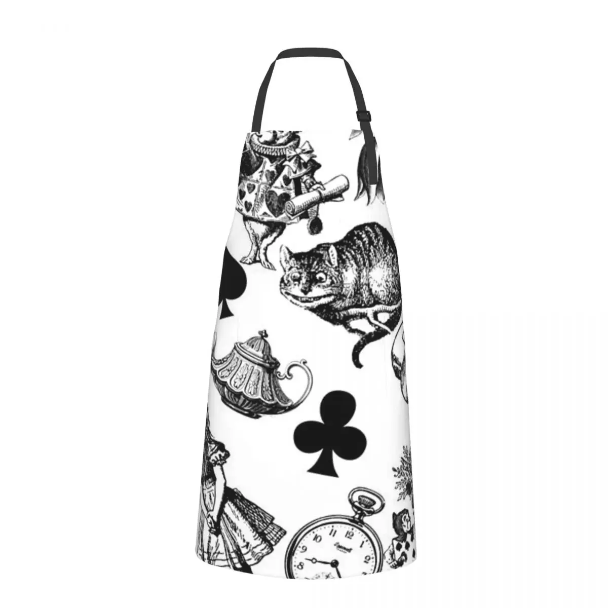 Alice's Adventure Adjustable Waterproof Apron with Pockets for Adults - Heavy-Duty Kitchen and Workshop Apron for Everyday Tasks