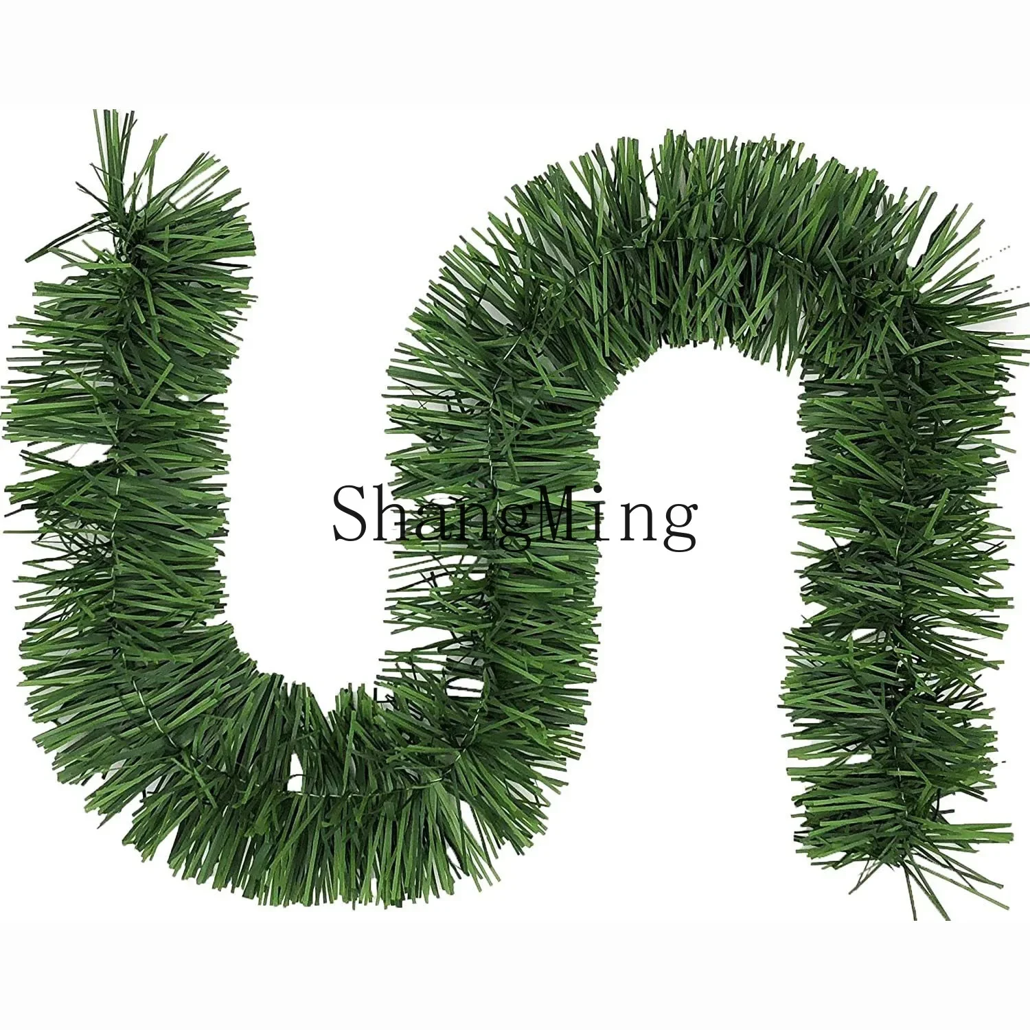 

CL direct sales 15 meters green Christmas top artificial Christmas wreath rattan wedding Christmas decoration