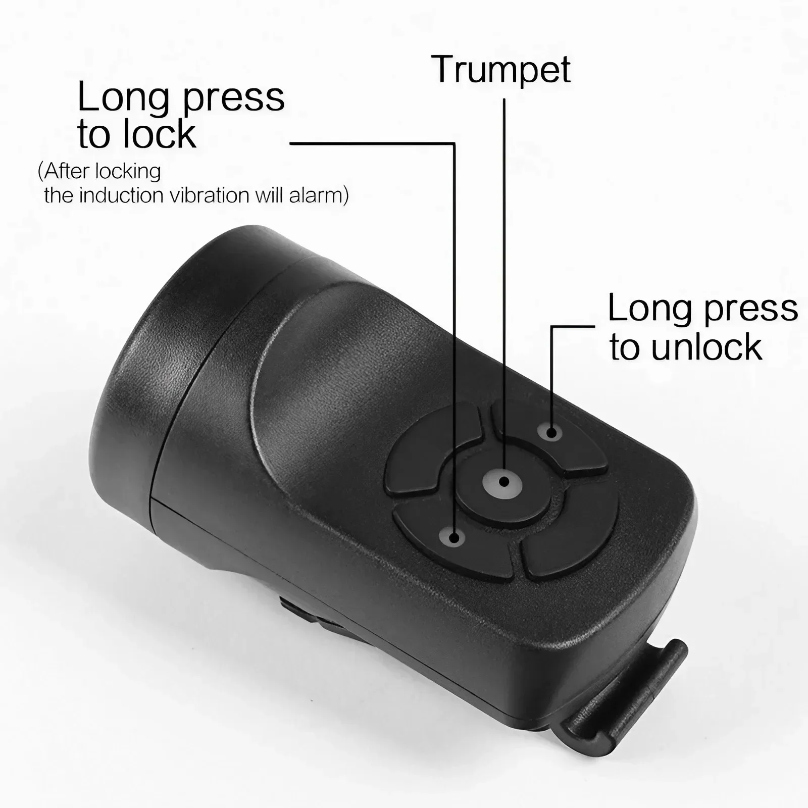 Bicycle Charging Horn Super Loud Bell Alarm Mountain Bike Electric Bell Bicycle Riding Equipment image 3