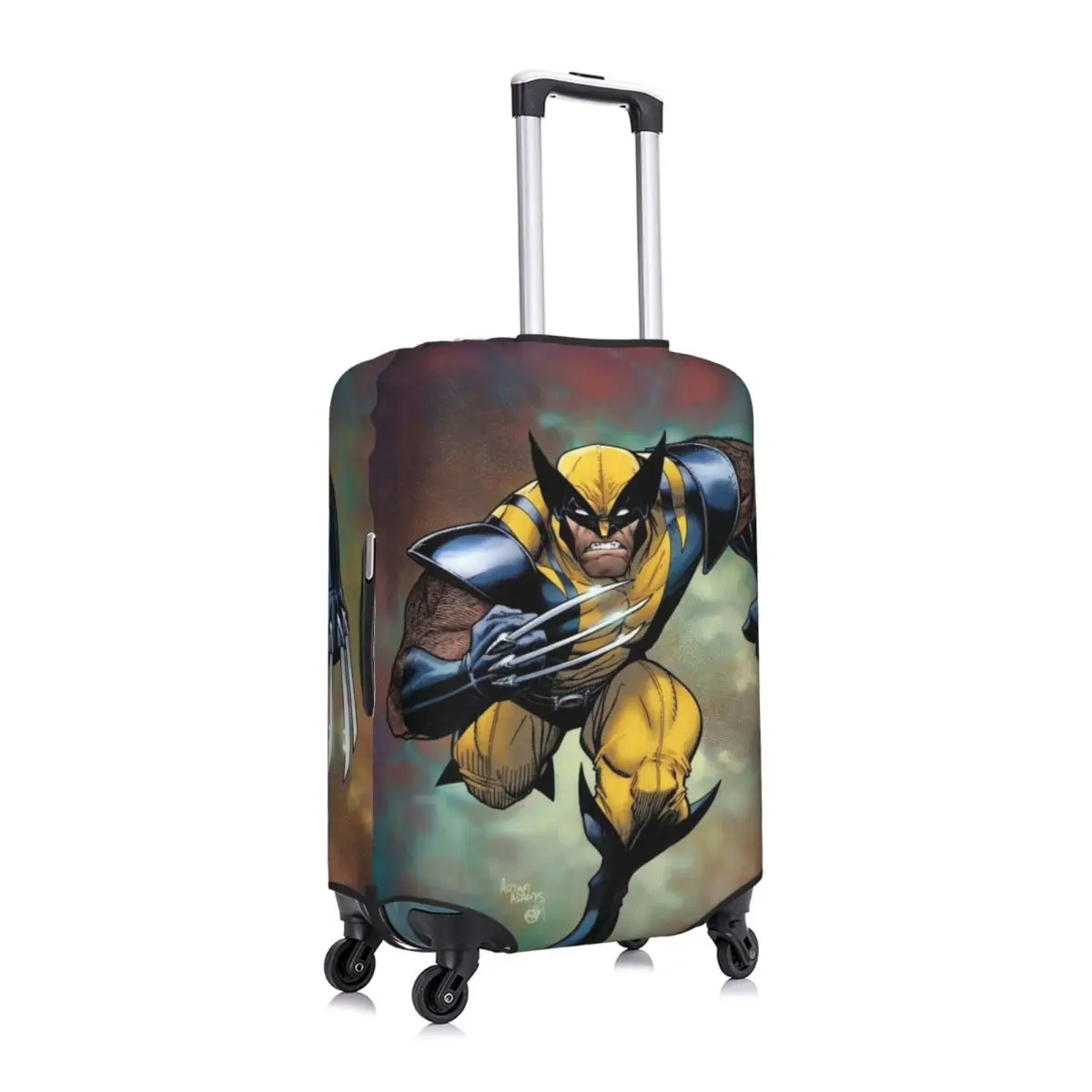 Capa de mala de filme Wolverine personalizada lavável protetor de bagagem para 18-32 polegadas
