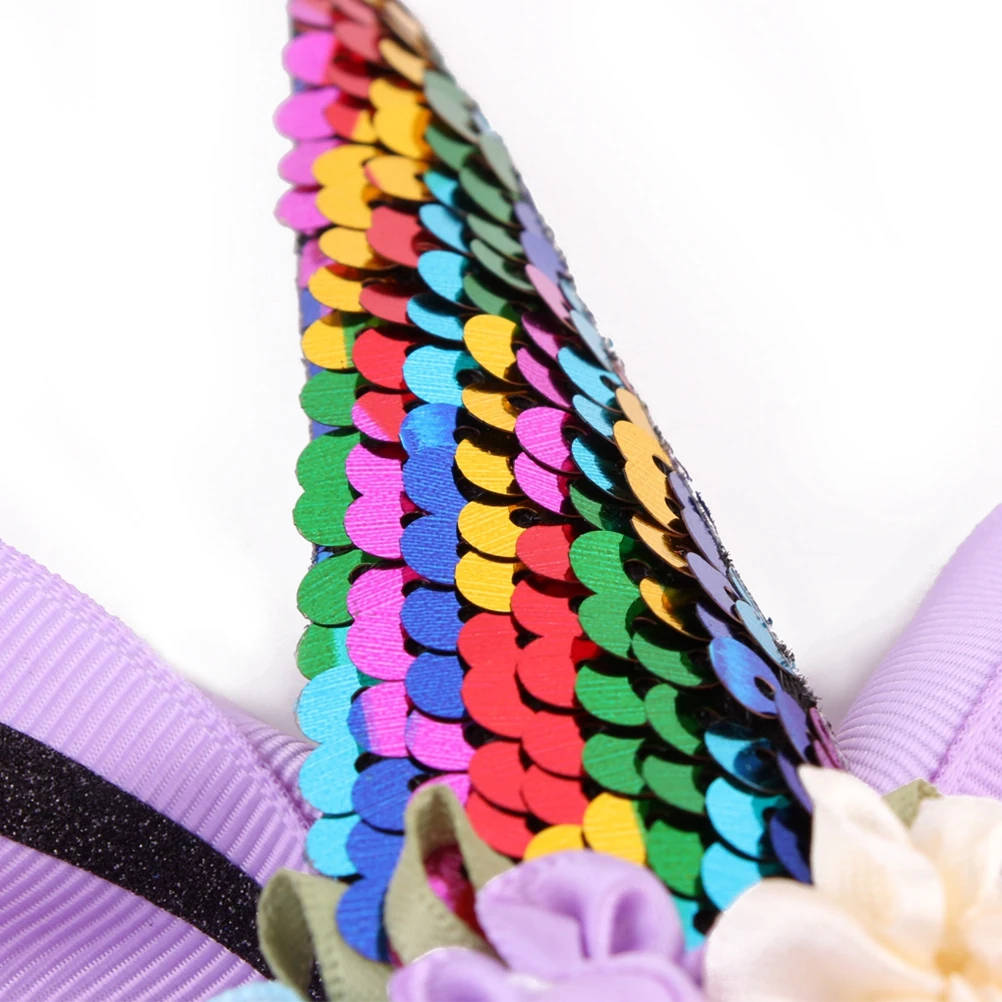 

Unicorn Clip Girls Accessories Purple Hairbows Fashionable Bow Tie Hair Ring Kids Hairpins Toddler Girl Hair Accessories