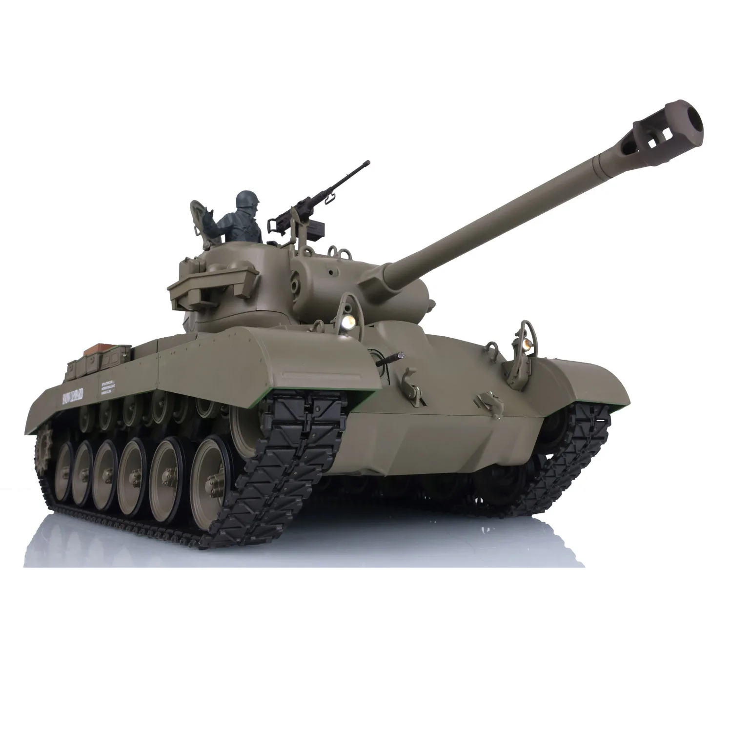 2.4Ghz Henglong Scala 1/16 7.0 Plastica Ver M26 Pershing RTR Carro armato RC Modello 3838