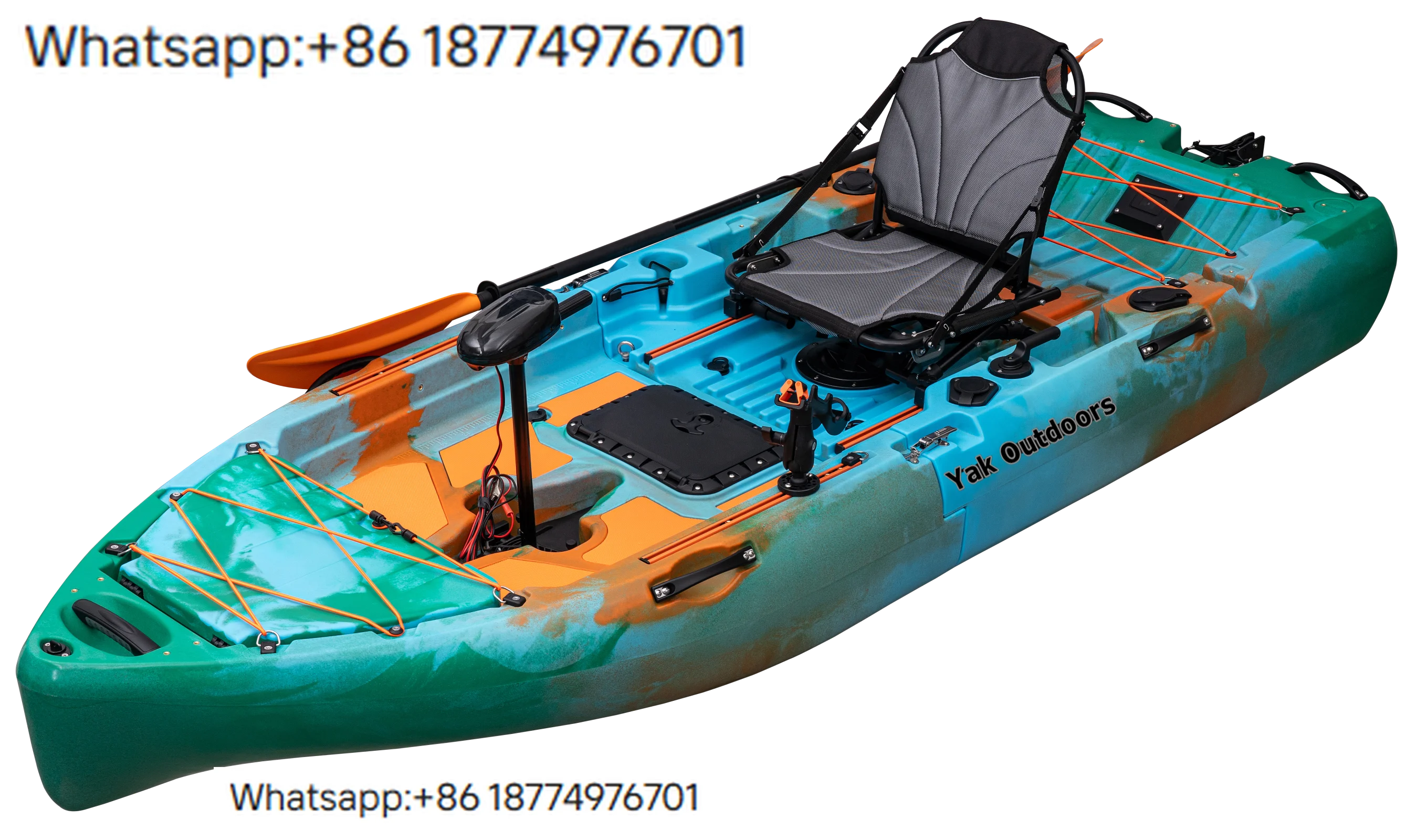

2025 New 9ft Modular Ka 2 Seat Capacity for Surfing with PC Storage