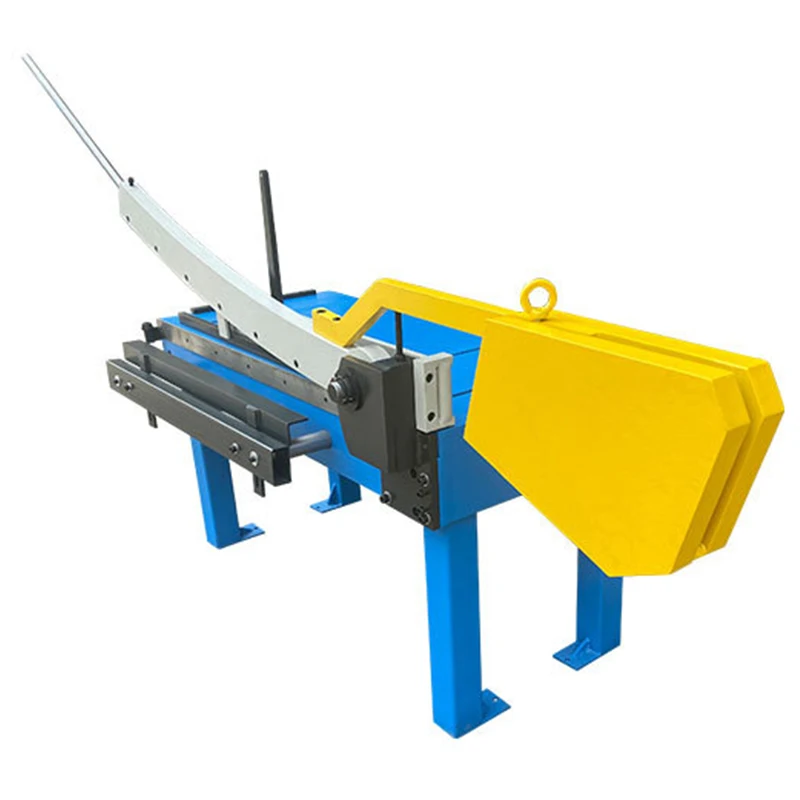 Table Sheet Metal Shears TCS1010-1.6 Equipped with a counterweight, quick-release stopper, handwheel-operated counter
