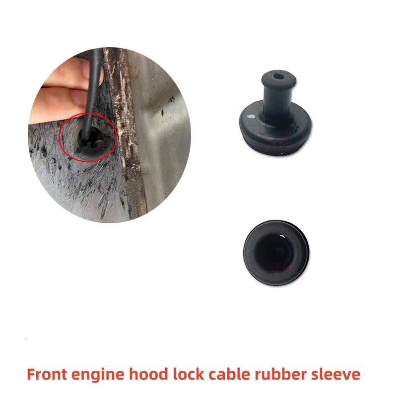Front Engine Hood Lock Cable Rubber Sleeve Rubber Protective Ring For Honda ACCORD VEZEL Spirior Elysion Odyssey