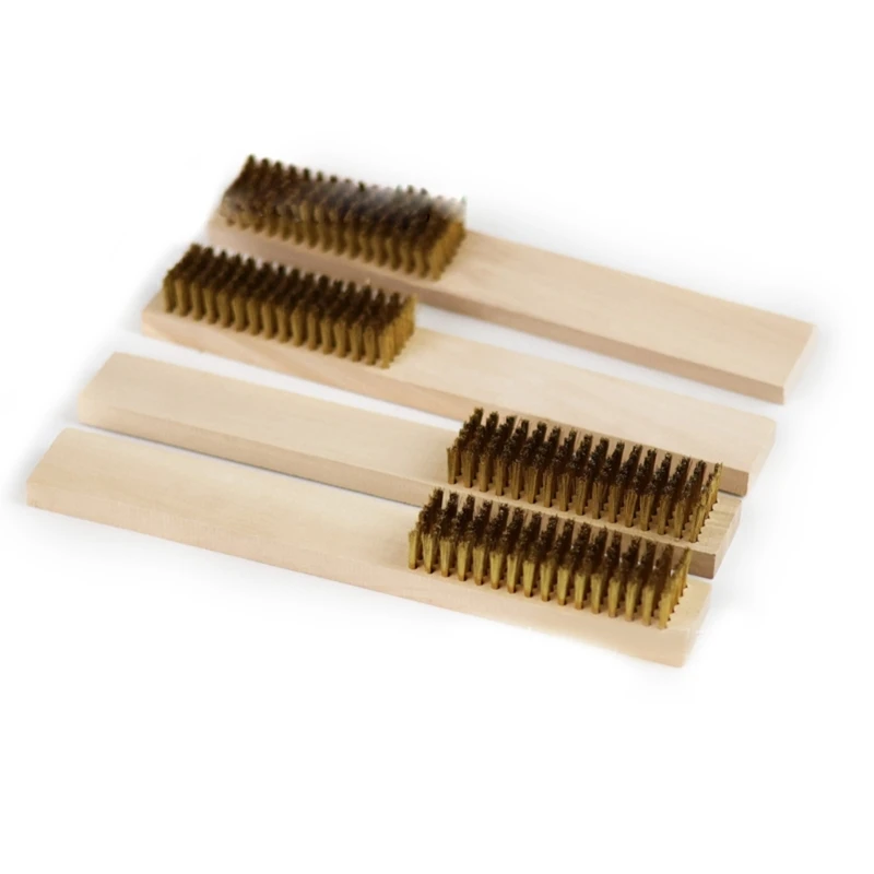 Wire Scratch Brush for Cleaning Rust Dust with Handle Rust Dirt