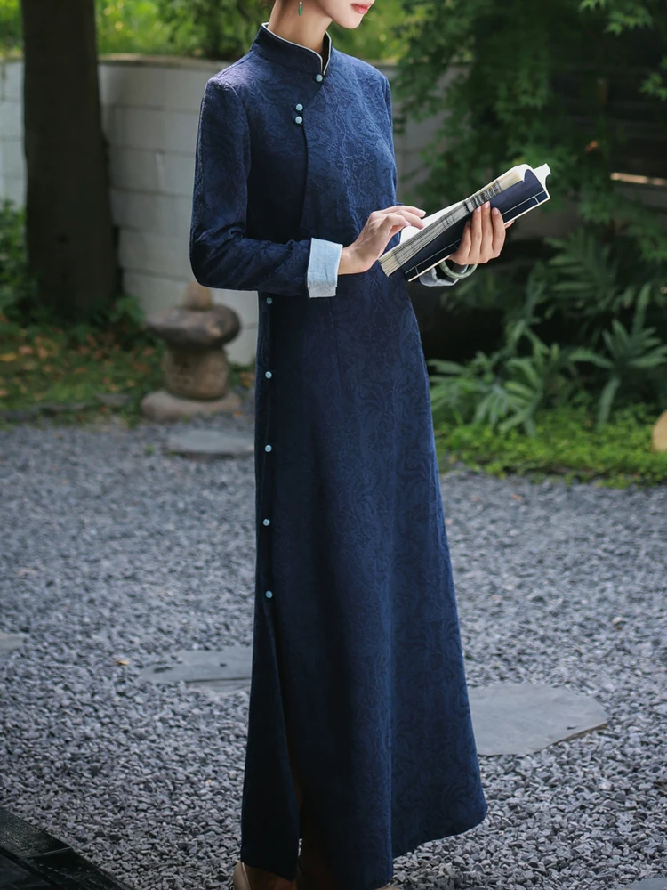 

Новая китайская юбка Dr Cool Sensation 2025: Весенняя коллекция для буддийских женщин, модная юбка в традиционном дзен-стиле