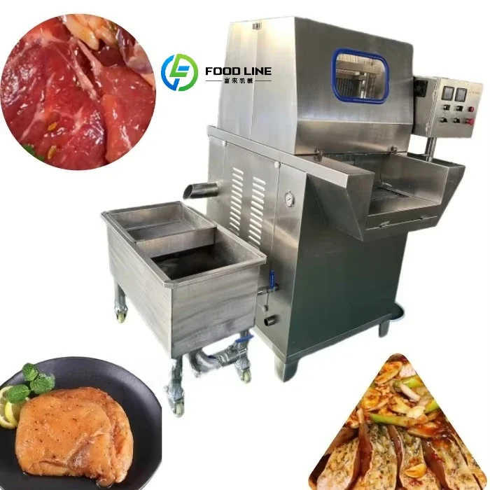 Super Performance Brine Injection for Marination Chicken Breast Meat High-Performance Saline Injection Machine Customized