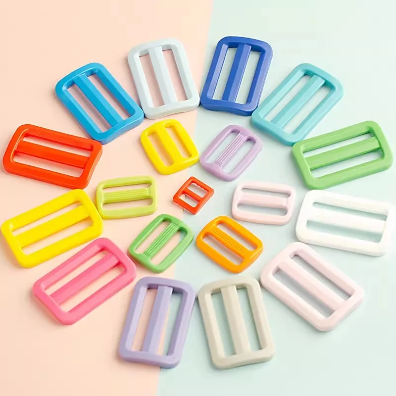 مشبك قفل سلم بلاستيكي متين لحقائب الظهر وحزام الحيوانات الأليفة والحقائب - قفل حزام قابل للتعديل (2 سم/2.5 سم/3.8 سم متعدد الألوان) #1