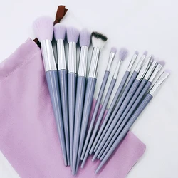 13Pcs Makeup Brush Set Makeup Concealer Brush Blush Loose Powder Brush Eye Shadow Highlighter Foundation Brush Beauty Tools