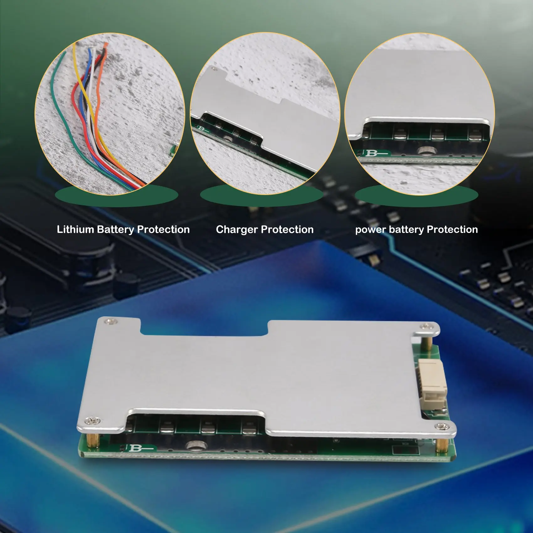 T85C 6S 24V 50A Lithium-Batterie-Ladegerät-Schutzplatine mit Power Battery Balance/Enhance PCB Protection Board