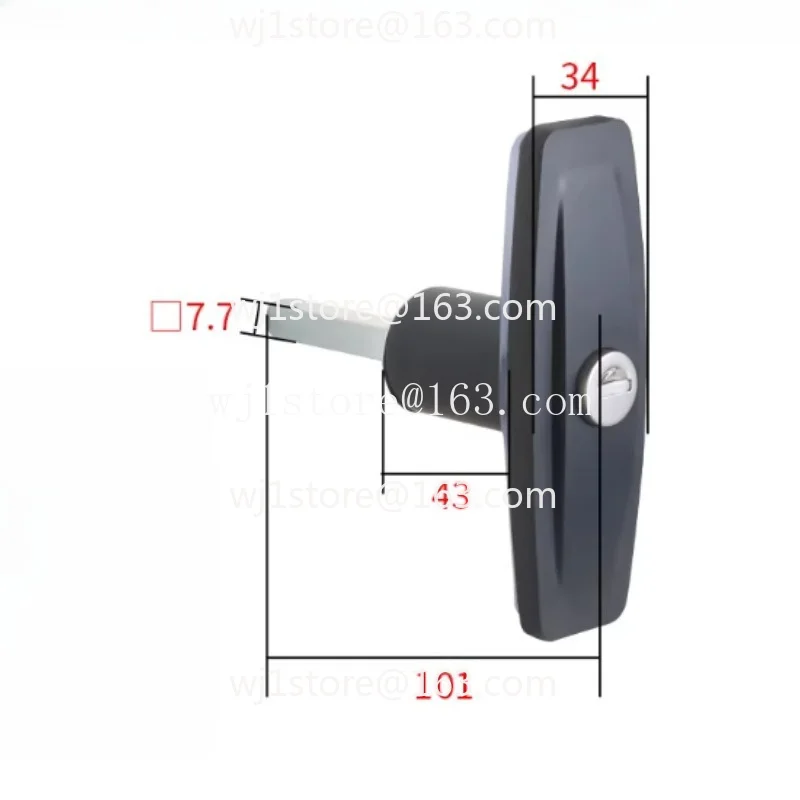 Applicable to MS111-1 handle , distribution box cabinet door  control cabinet ， factory direct sales