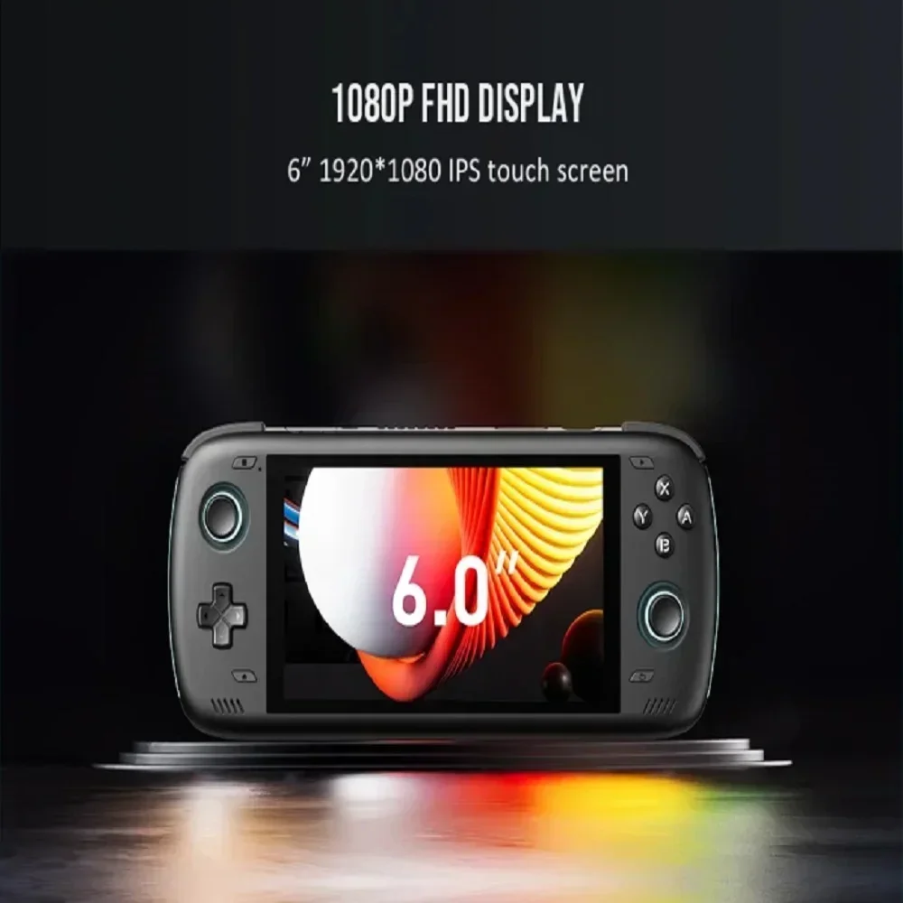 Ayn Odin 2 ريترو وحدة تحكم بجهاز لعب محمول 6 بوصة HD1920*1080 شاشة تعمل باللمس 8G + 128G Android13 مشغل فيديو واي فاي PSP PS2 لعبة هدية
