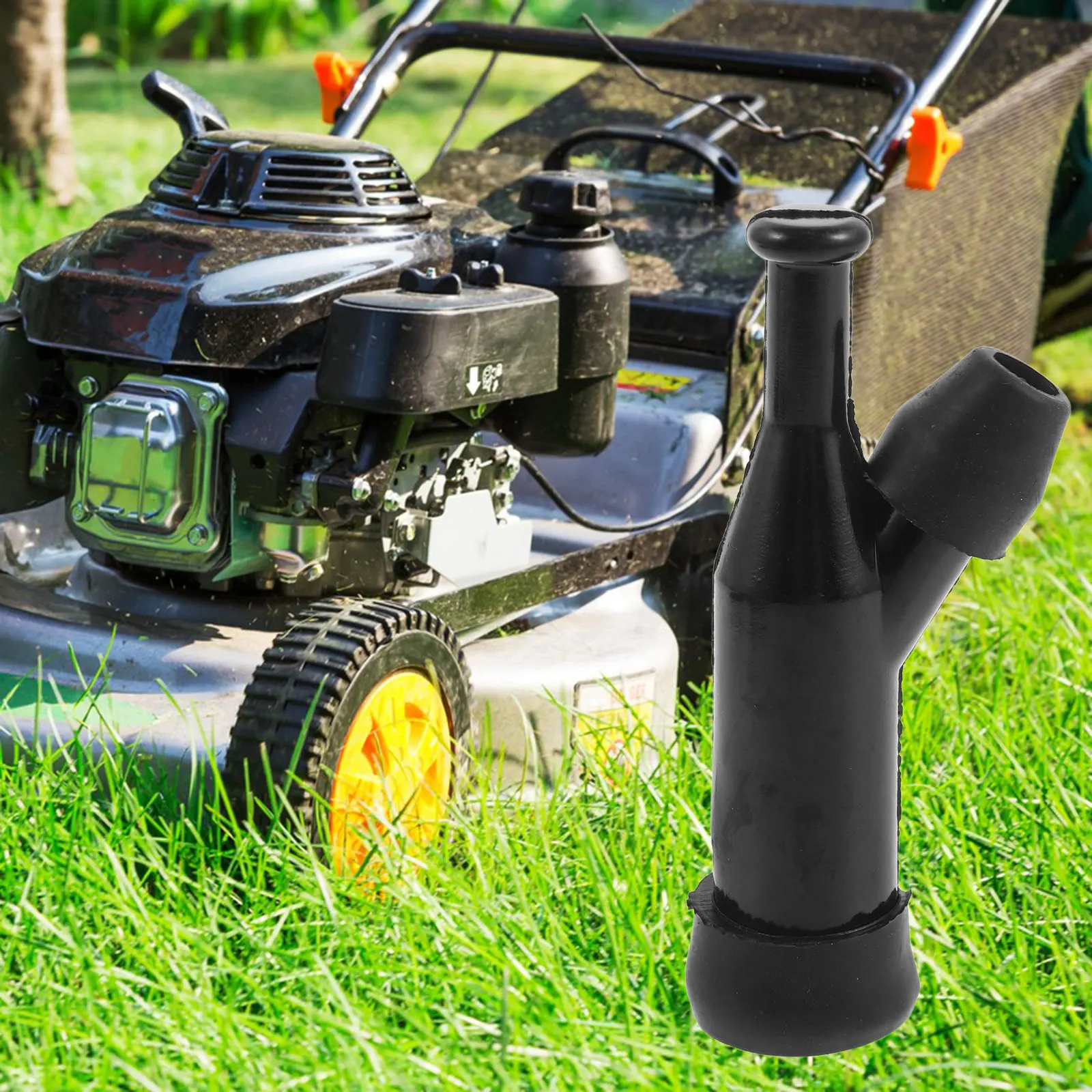 5Pcs High Pressure Spark Plug Cap Compatible with Lawn Mower Chainsaw Tractor Oil Saw Heavy Duty Oil Leak Prevention Stable
