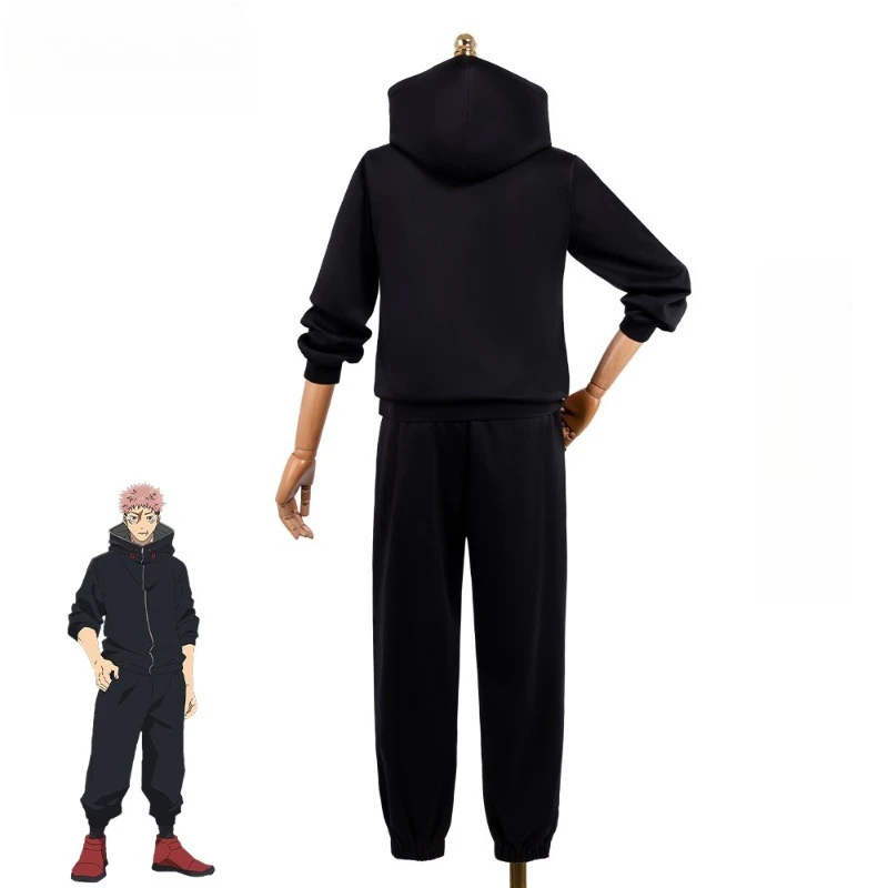 لعبة Jujutsu Kaisen Culling Game Yuji Itadori أزياء أنيمي للجنسين-زي لعب الأدوار للمؤتمرات التنكرية والحفلات ذات الطابع الشخصي