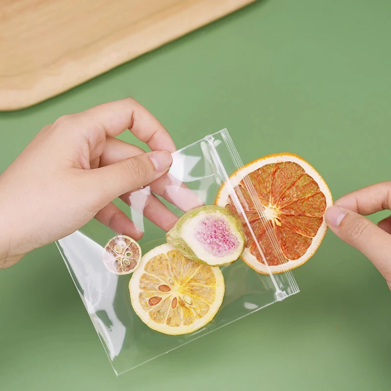 TETP High-definition Transparent Flower Tea Packaging Bags Sealed Moisture-proof Protable Powder dispensing For Small Business