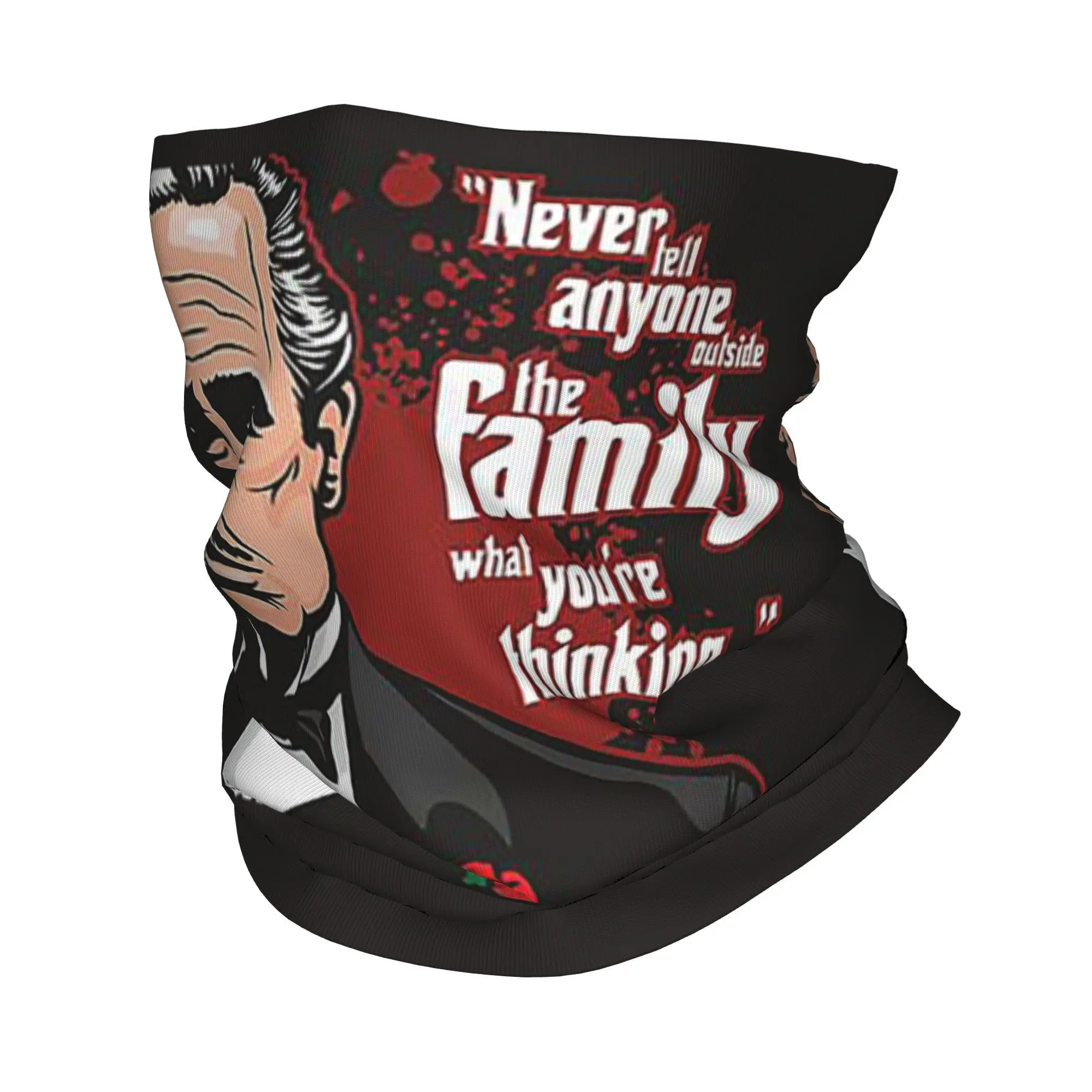 The Godfath Bandana Funda para el cuello Bufanda mágica impresa Mascarilla multifunción Ciclismo Unisex Adulto Transpirable