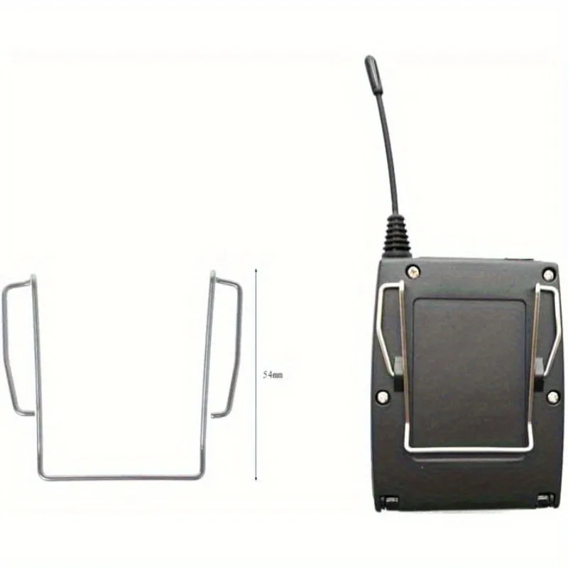 4 PCS Replacement Belt Clip for Sennheiser Wireless bodypack G1 G2 G3 SK EK EW100 EW300 EW500 system