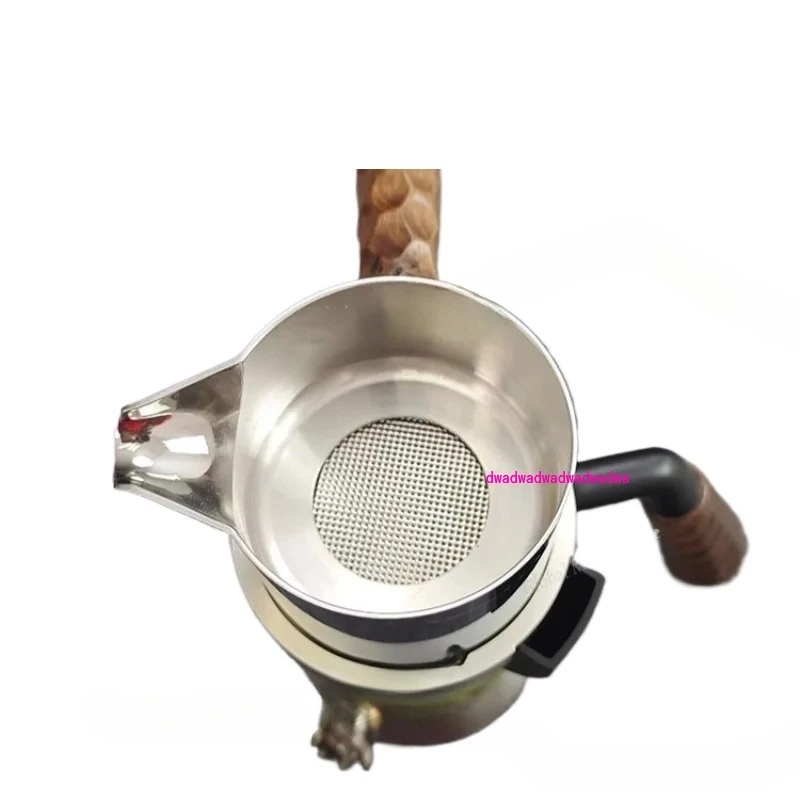 

9barista plus модернизированная итальянская кастрюля для домашнего эспрессо 58 мм, экстрактор для кастрюли Steam Mocha, ручка «Драконовый хребет», противоскользящая производительность