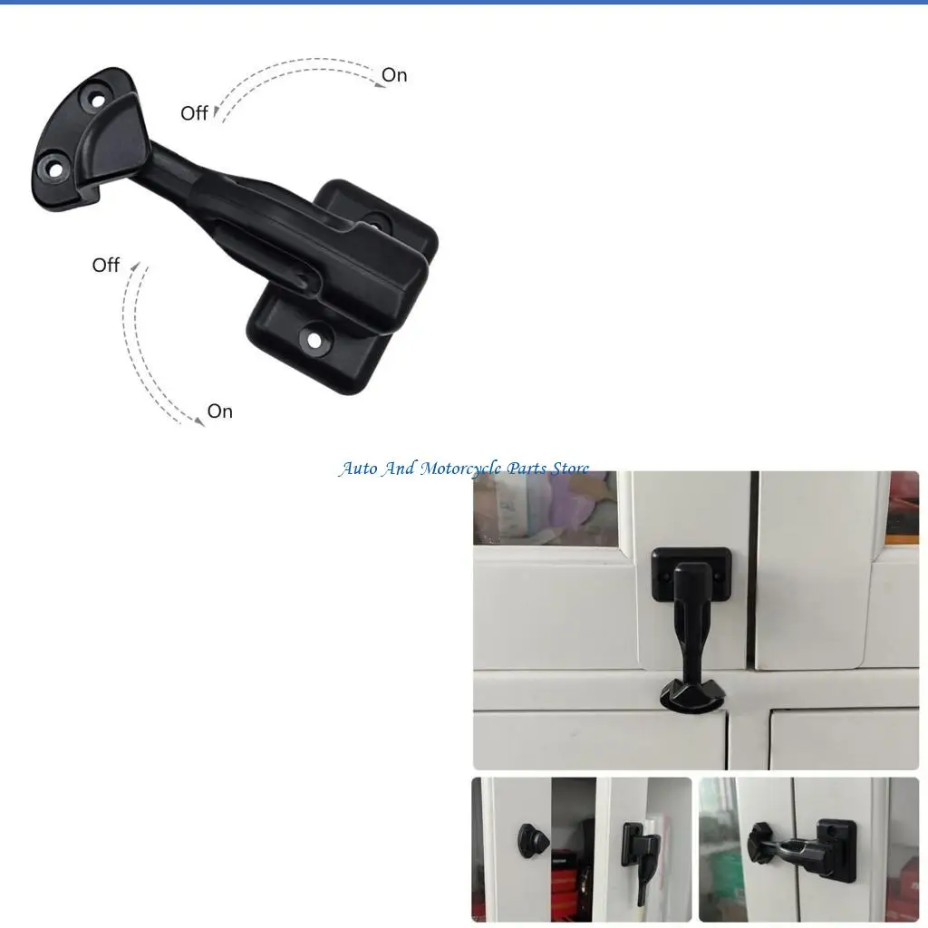 

P9FD Campers Door Retainer Catch Nylon Car Caravans Door Retainer Holder Door Stop