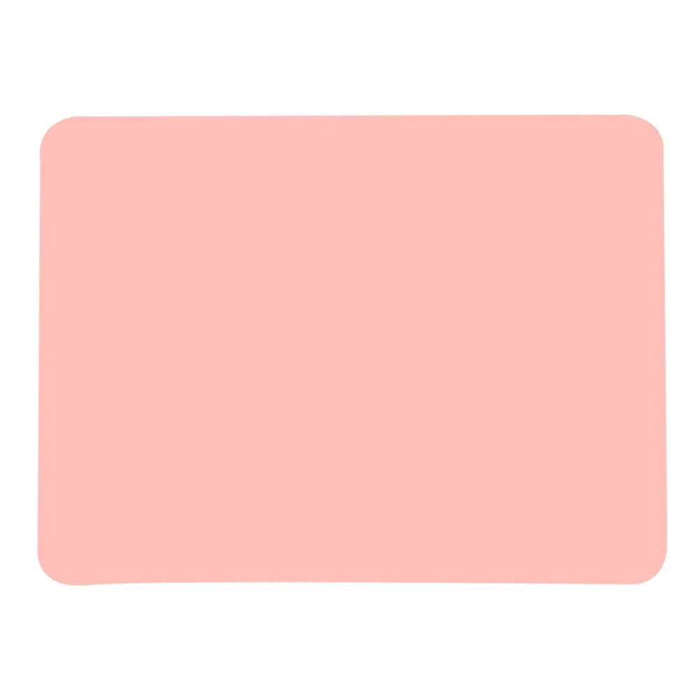 Set of 3 Silicone Mats Colored for Cups and Pots Table Mats Size 40 by 30 Centimeters with Matte Bottom for Stability