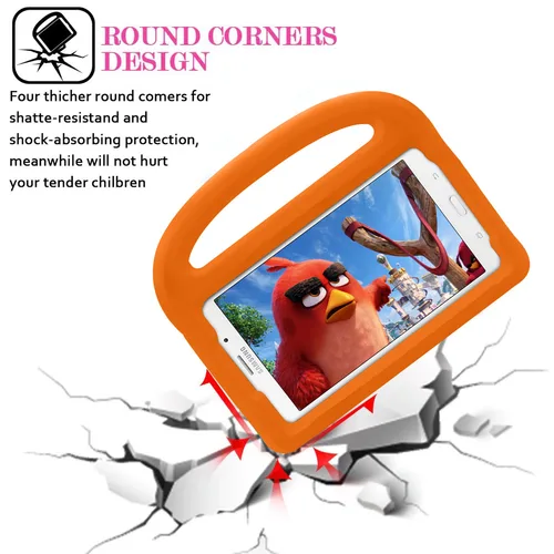 Imagen 2 del producto Funda para tableta Samsung Galaxy Tab A7 Lite, 8,7 Tab A 8,0 (2014/2016/2017/2018/2019), SM-T220, T225, 2021, SM-P200, SM-P205