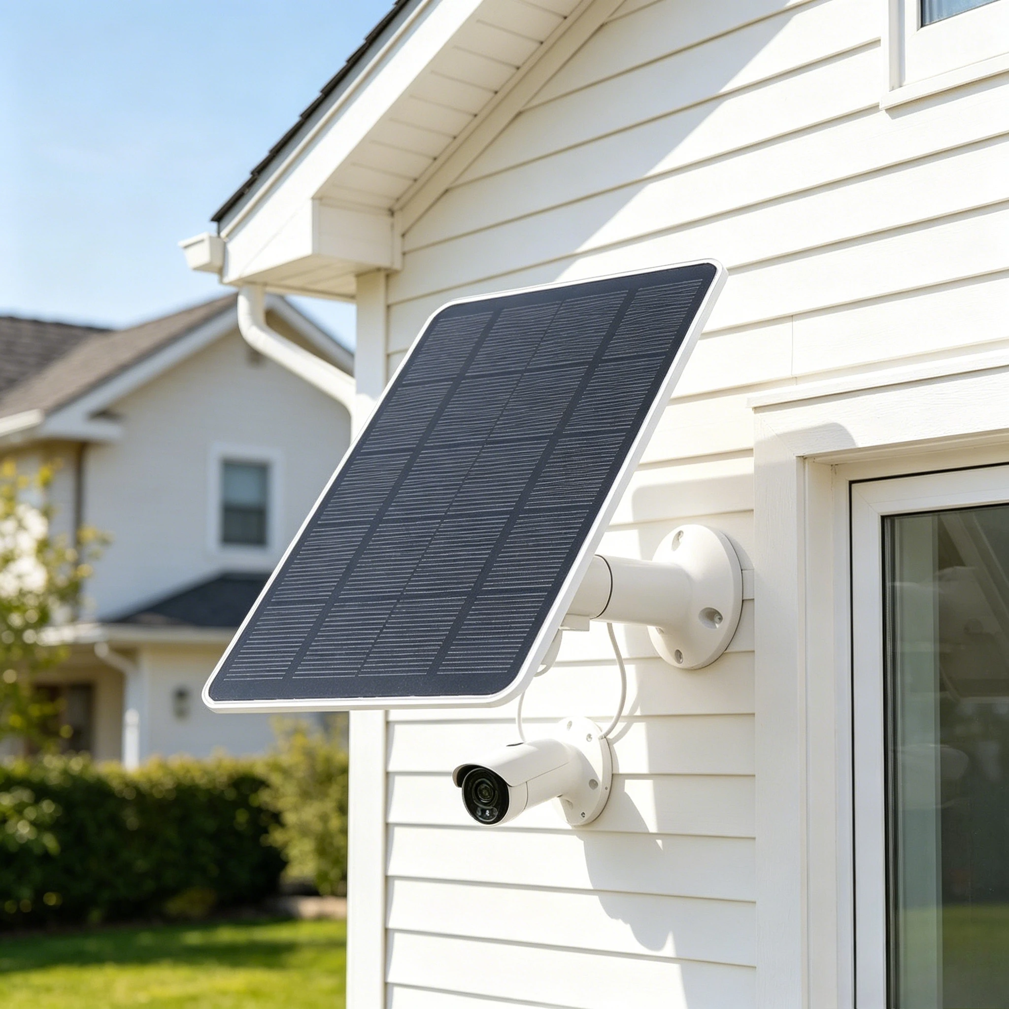 Panneau solaire de type C de qualité supérieure, cellules solaires monocristallines étanches IP65, chargeur solaire extérieur réglable à 360 degrés