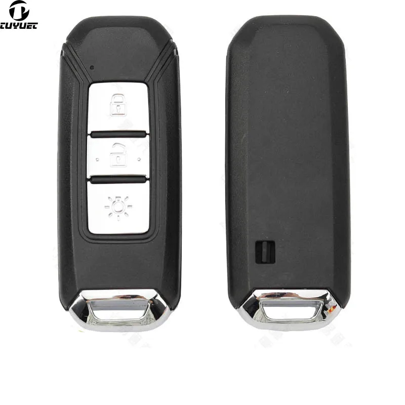 Smart Remote Key Shell for SWM X7 G01 X3  Replacement SWM Blank key Case with Emergency Insert Small Key Blade with sticker