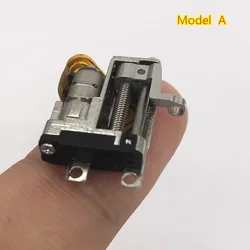 Tiny Lineaire Actuator Super Precisie Planetaire Volledig Metalen Versnellingsbak Gear Stappenmotor 2-fase 4-draads Stappenmotor 10mm Slag